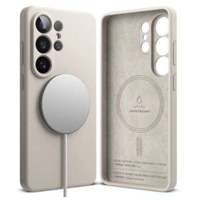2. Ringke Silikon MagSafe Hülle für Samsung Galaxy S26 Ultra – Beige