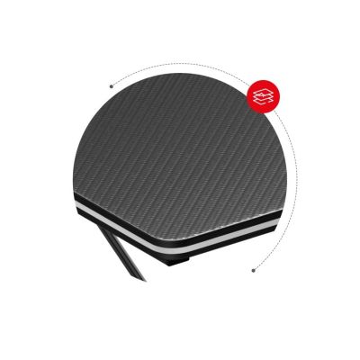23. Huzaro Hero 1.4 Schwarzer Gaming-Schreibtisch