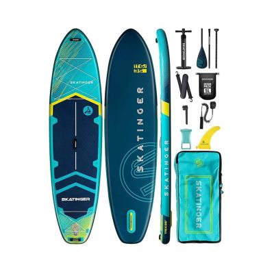 2. SUP-Board SKATINGER Prana Light Blue 350x89x15 Yoga