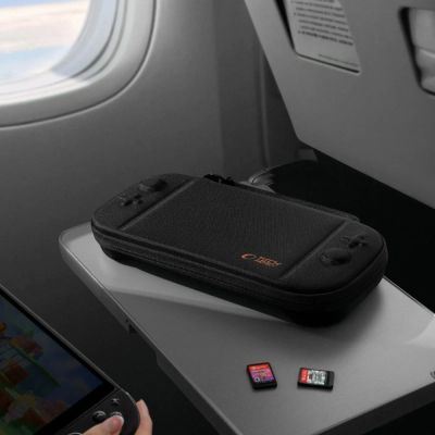 11. Tech-Protect Slim Pouch für Nintendo Switch 2 – Schwarz