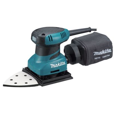 2. Makita BO4565K Exzenterschleifer, Schwarz/Türkis, 14.000 U/min, 200 W