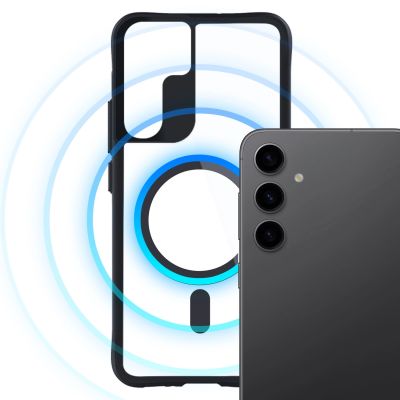 5. 3mk Satin Armor MagCase Hülle für Samsung Galaxy S24+ - transparent