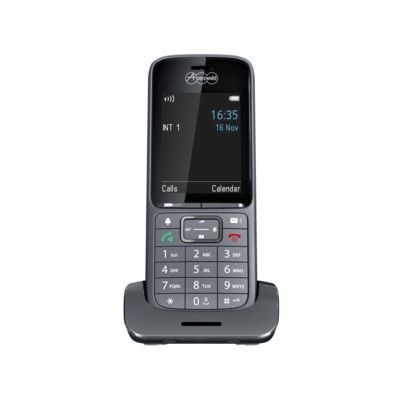 2. Auerswald COMfortel M-720 Verlängerungskabel für drahtlose Headsets – DECT/GAP – Dunkeltitan