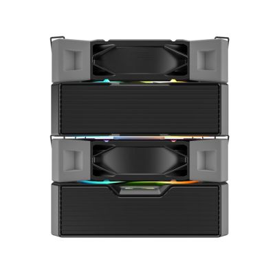 6. Montech NX600 ARGB Prozessor-Luftkühler 12 cm Schwarz 1 Stück.