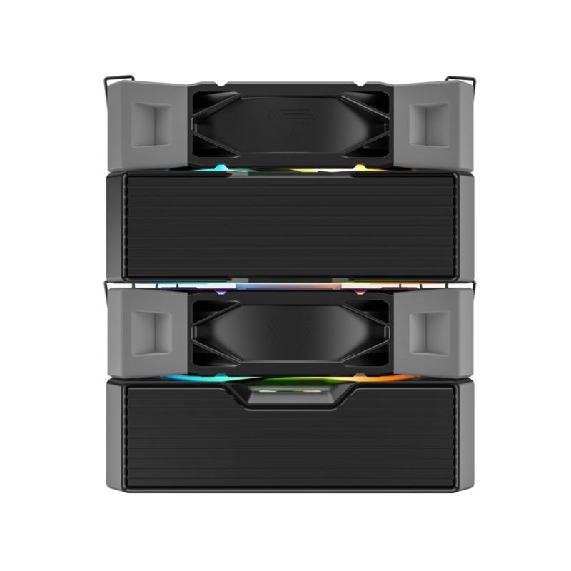 6. Montech NX600 ARGB Prozessor-Luftkühler 12 cm Schwarz 1 Stück.