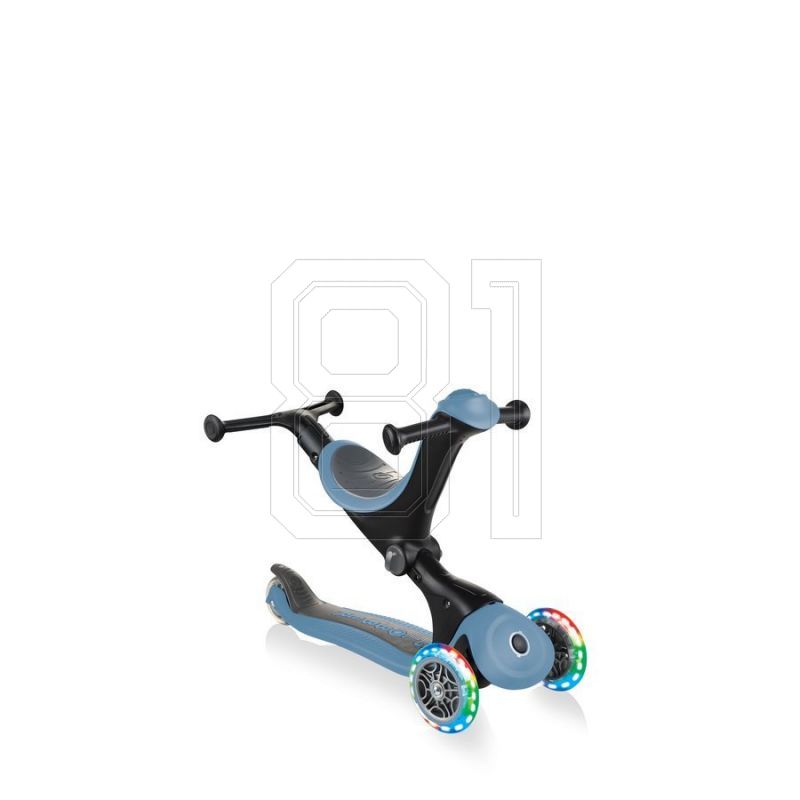 21. Globber GO-UP Deluxe Lights 646-200 Roller, Aufsitz-, Fahrrad