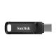 2. USB-Stick SanDisk Ultra Dual GO SDDDC3-032G-G46 (32 GB; USB 3.0, USB-C; schwarz)