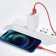 9. Baseus Superior USB - Lightning Kabel 2,4 A 1 m rot (CALYS-A09)