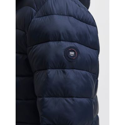 4. Jack&Jones Herren Daunenjacke JJEBRADLEY LIGHT PUFFER HOOD NOOS 12280970 SKY CAPTAIN