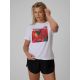 Damen-T-Shirt mit Aufdruck, regulär, Größe 4F 4FRSS26TTSHF4514-10S