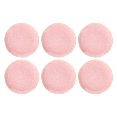 Set mit 6 Salattellern ROSE&TULIPANI CONCERTO FUSE ROSA 22 cm