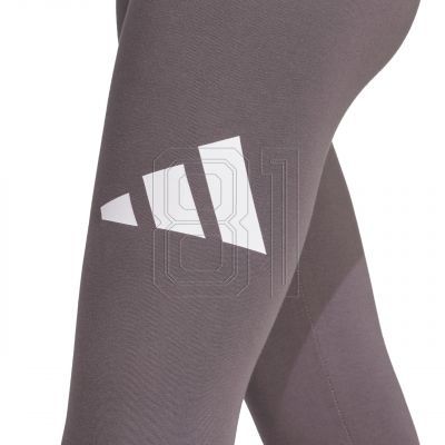 5. adidas Essentials Baumwoll-Leggings mit großem Logo W JH1188