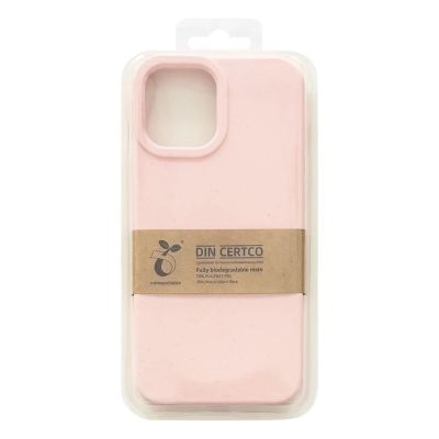 5. Eco Case Hülle für iPhone 14 Plus Silikonhülle abbaubar rosa