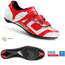 CRONO CR-3 Rennradschuhe rot 42 Nylon