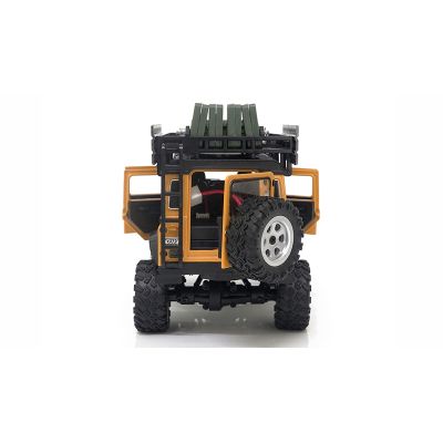 7. Amewi RC-Auto D90X28 Crawler 4WD mit Li-Po-Akku (300 mAh), gelb, ab 8 Jahren