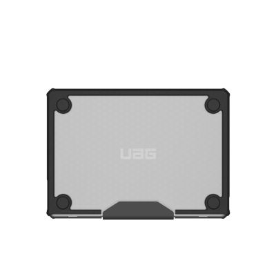 4. UAG Urban Armor Gear Plyo Hülle | Apple MacBook Air 13" (M2 2022) | Eis/(Transparent)