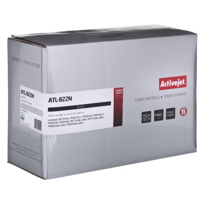 2. Activejet ATL-822N Toner (ersetzt Lexmark 58D2H00; Supreme; 15.000 Seiten; schwarz)