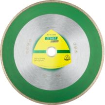 KLINGSPOR Volldiamantscheibe 250 mm x 1,9 mm x 30/25,4 mm DT600F Keramik.