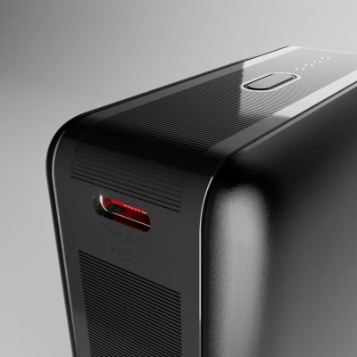 8. Powerbank SBS 20000mAh 65W PD AFC USB-C USB-A für Laptop, Tablet, Smartphone - schwarz