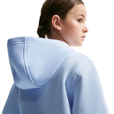 4. Nike Sportswear Club Fleece Kinder-Sweatshirt, Hellblau, FD3000 408