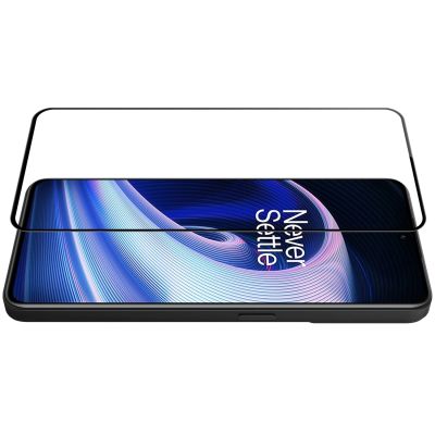 4. Nillkin CP+PRO ultradünnes gehärtetes Glas für den gesamten Bildschirm mit einem 0,2-mm-Rahmen 9H OnePlus Ace schwarz