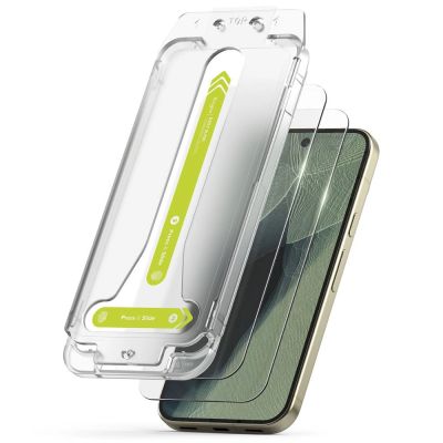 11. Ringke Easy Slide Tempered Glass 2er-Pack für Google Pixel 9 Pro XL