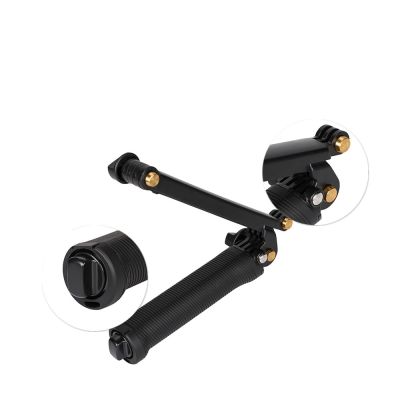 11. 3-in-1-Einbeinstativ-Stativ mit Selfie-Halterung für GoPro – Schwarz