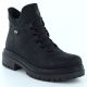 Damen-Lederboots im Worker-Stil mit Gummizug, Schwarz, Rieker Y3163-00