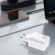 5. Dudao A29 65W GaN Wandladegerät 2 x USB-C + 1 x USB-A - Weiß