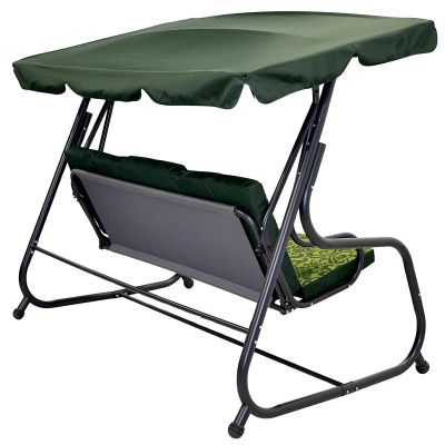 21. 3-Sitzer-Gartenschaukel Lena mit Moskitonetz