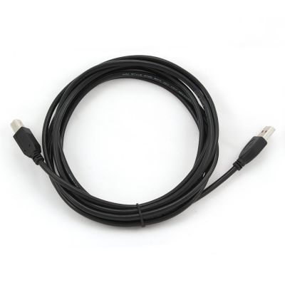 4. GEMBIRD CCP-USB2-AMBM-10 Kabel (USB 2.0 Typ AM - USB 2.0 Typ BM; 3 m; schwarz)