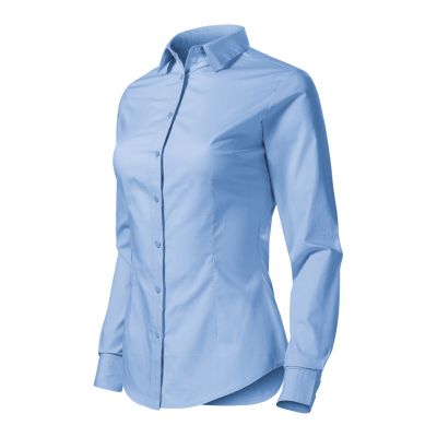 2. Malfini Style LS W MLI-22915 Hemd blau
