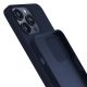 9. 3mk Silikonhülle für iPhone 15 Pro Max – Marineblau