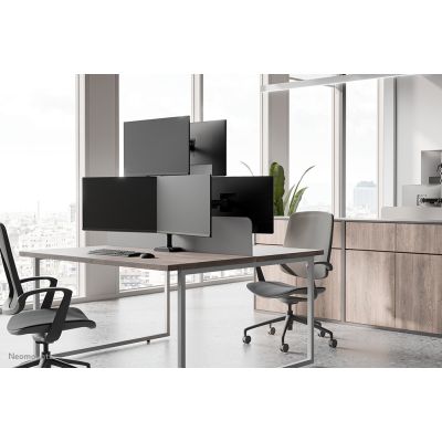 13. Neomounts DS60-600BL2-1 Monitorhalterung/Ständer 81,3 cm (32") Schreibtisch Schwarz