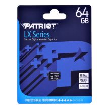 Patriot LX Serie microSDHC 64GB Klasse 10 UHS-I