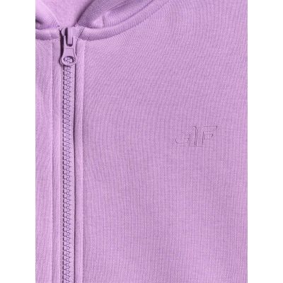 8. Lockerer Mädchen-Sweatshirt mit Kapuze 4F 4FJRSS26TSWSF2715-51S