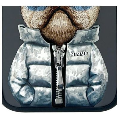 9. Nimmy Cool&Cute 2.0 Hundehülle für iPhone 16 - Schwarz