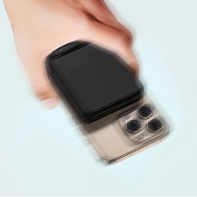 19. Powerbank Wozinsky WLWP-10KA0Y3S 22,5W PD Qi2 10000 mAh, mit Ständer, 1x USB-A, 1x USB-C - schwarz