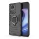 19. Ring Armor gepanzerte Hybrid-Hülle + magnetischer Halter für OnePlus Ace schwarz