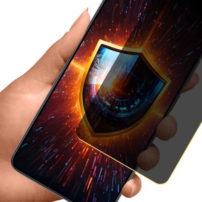 4. 3mk Silky Matt Privacy™ Matte Blickschutzfolie für Realme 14 5G / 14T 5G
