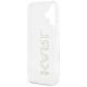 7. Karl Lagerfeld IML Strass Logo iPhone 16 Hülle - Transparent