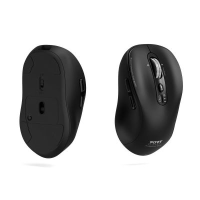 5. Port Designs 900707C Maus Home Rechtshänder Funkfernbedienung + Bluetooth 3200 DPI