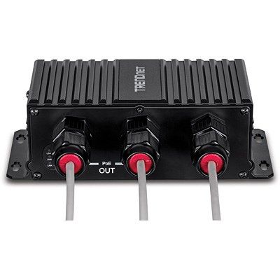 6. TRENDnet 2-Port Industrieller Outdoor-Gbit-UPoE-Extender 100 m