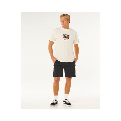 4. Herren RIP CURL Search Rig T-Shirt Weiß