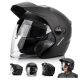 18. Meteor Hekato L Motorradhelm 59-60 cm schwarz