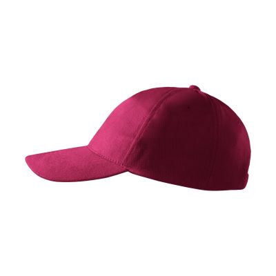4. Unisex 5P-Kappe (Granat)