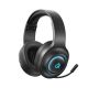 6. QCY V200 Pro Kabelgebundenes Gaming-Headset mit 7.1-Sound und abnehmbarem Mikrofon – Schwarz