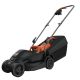 3. Black & Decker BEMW351-QS Rasenmäher, Standard-Rasenmäher, Schwarz, Orange