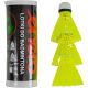 8. Federball Badminton Nylon LED 3 Stück ENERO