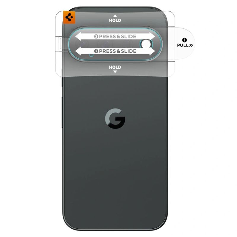 3. Spigen Optik Pro HD 2er-Pack Displayschutzfolie aus gehärtetem Glas für Google Pixel 11 Pro